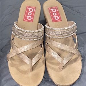 Tan wedge Sandals